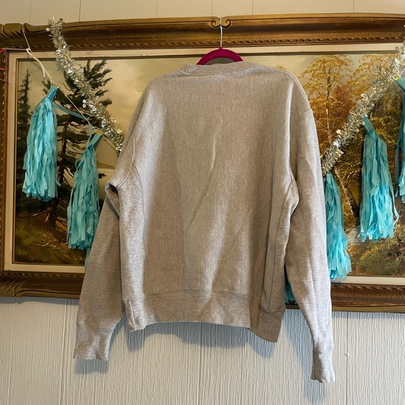 Embroidered Logo Champion Crewneck. Size L. - Picture 2 of 4